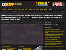 Tablet Screenshot of gooff.com